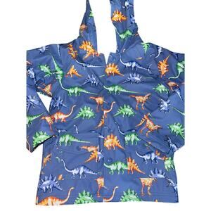 HATLEY POTTERY BARN KIDS DINOSAUR RAIN JACKET HOODED